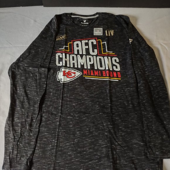 FANATICS MEN'S KC CHIEFS  LONG SLEEVE SHIRT XL - Picture 9 of 13